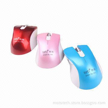 Colorful wireless keyboard mouse combo
